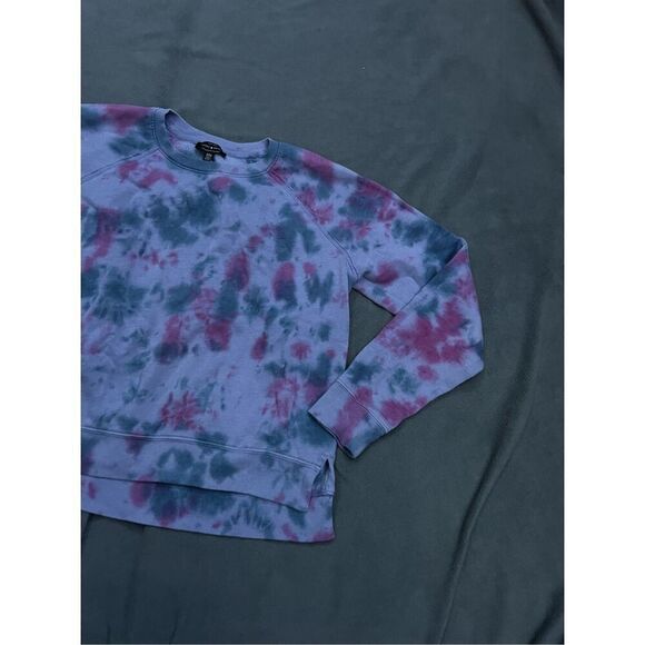 Lucky Brand Woman’s Tie Dye Crew Neck Size Medium - Picture 3 of 9